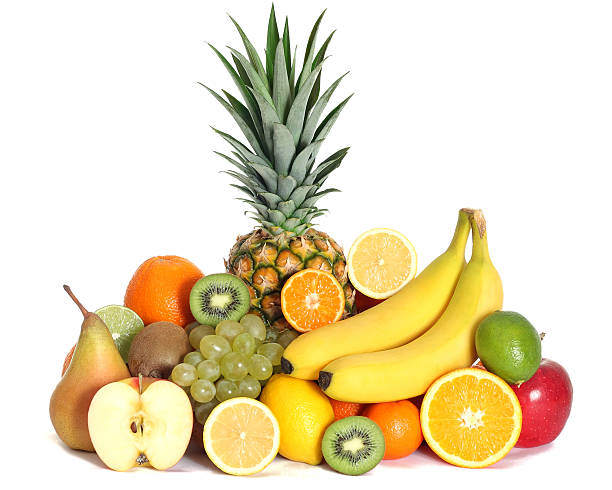 Fresh fruits stock photo