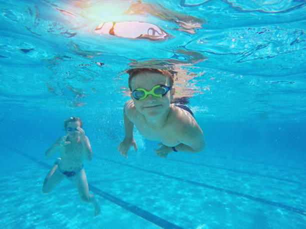 istock Children swimming under water 479912950