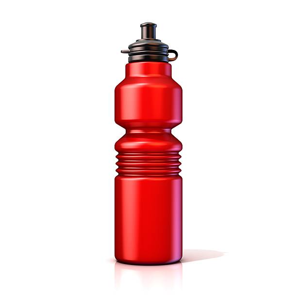 istock Red plastic sport bottles bottle 479917210