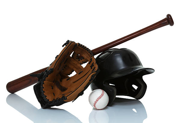 istock Base ball equipment isolated on white 479925799