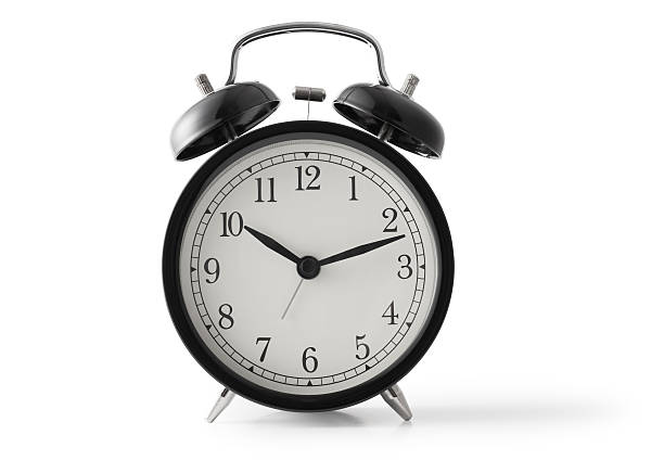 Alarm Clock Alarm clock, Isolated on white, Clipping path alarm clock stock pictures, royalty-free photos & images