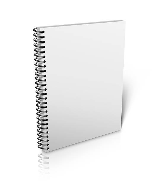 istock Blank book with  cover on white background. 479935725