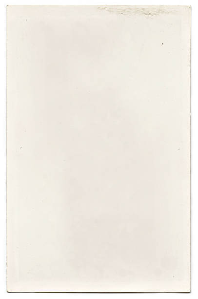 istock Blank old photo isolated on white 479940996
