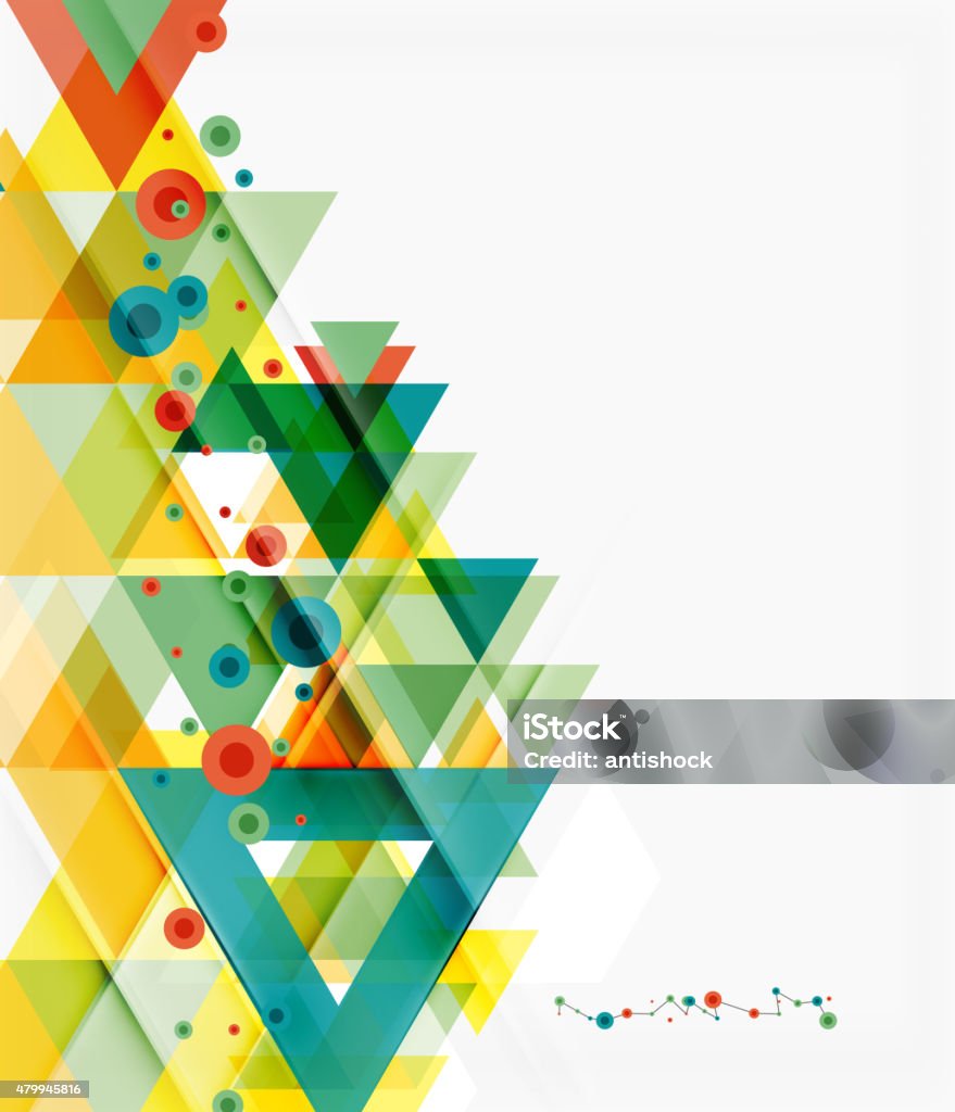 Clean Pattern Geometry Clean Colorful Unusual Geometric Pattern Design Stock Illustration ...