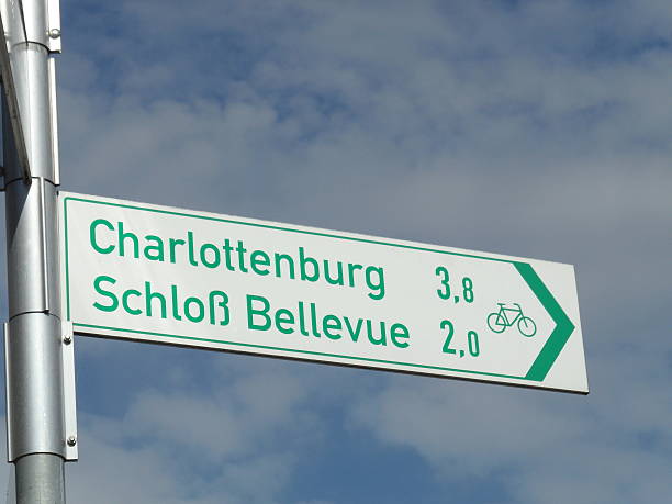 istock direction sign of a bicycle lane in Berlin 479948150