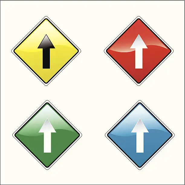 Vector illustration of Arrow Sign- Vector