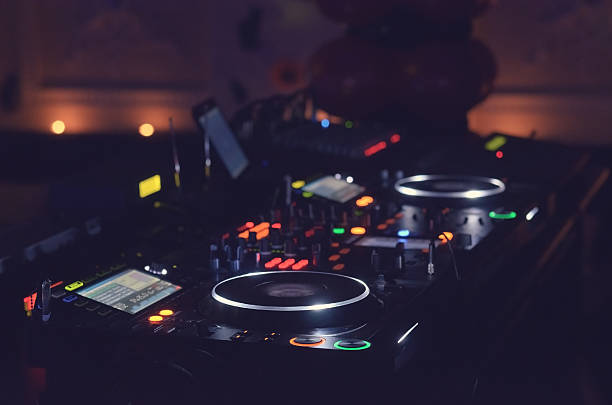 istock Disc Jockey mixing deck and turntables 479948812