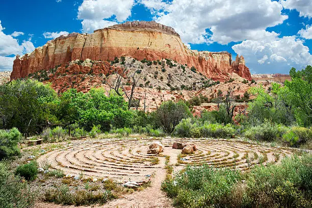 Ghost Ranch is a 21,000-acre retreat and education center located close to the village of Abiquiú in Rio Arriba County in north central New Mexico, United States.