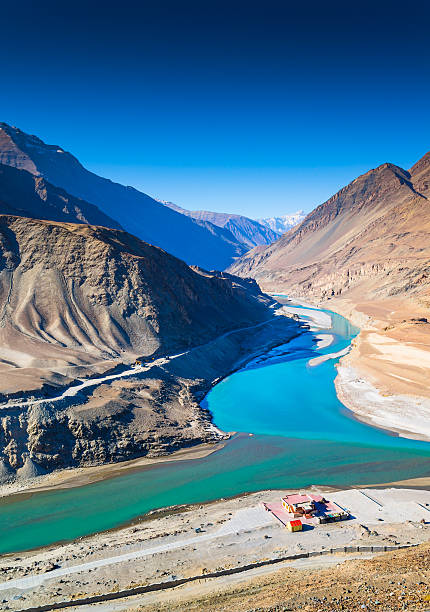 Beautiful landscape in Norther part of India Beautiful landscape in Norther part of India ladakh region stock pictures, royalty-free photos & images