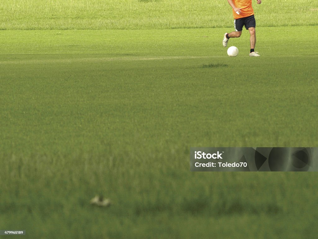 Treino de futebol - Royalty-free Adulto Foto de stock