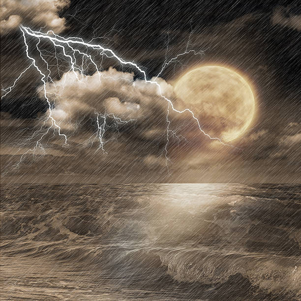 istock storm evening on ocean and the moon 479965245