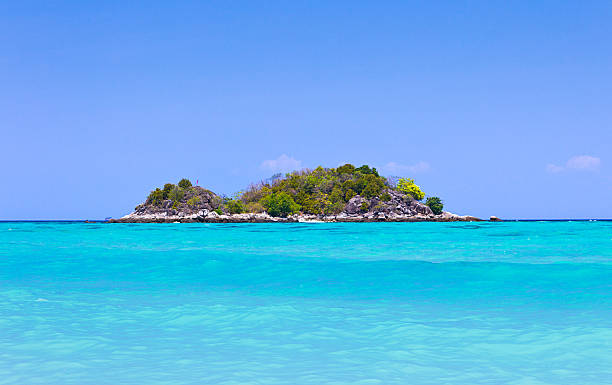 istock Beach and mountains island 479965825