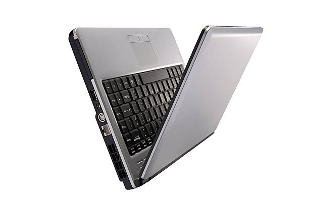 istock Open laptop  in different position on the white background 479966670