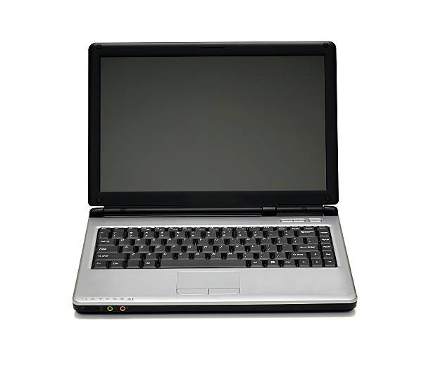 istock Open laptop  in the white background 479966676
