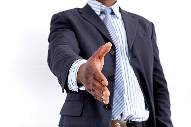 istock Close up of man offering a handshake 479969411