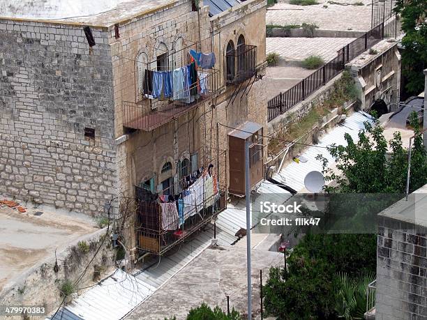 Velha Jerusalém - Fotografias de stock e mais imagens de Jerusalém - Jerusalém, Varal de Roupa, Antigo