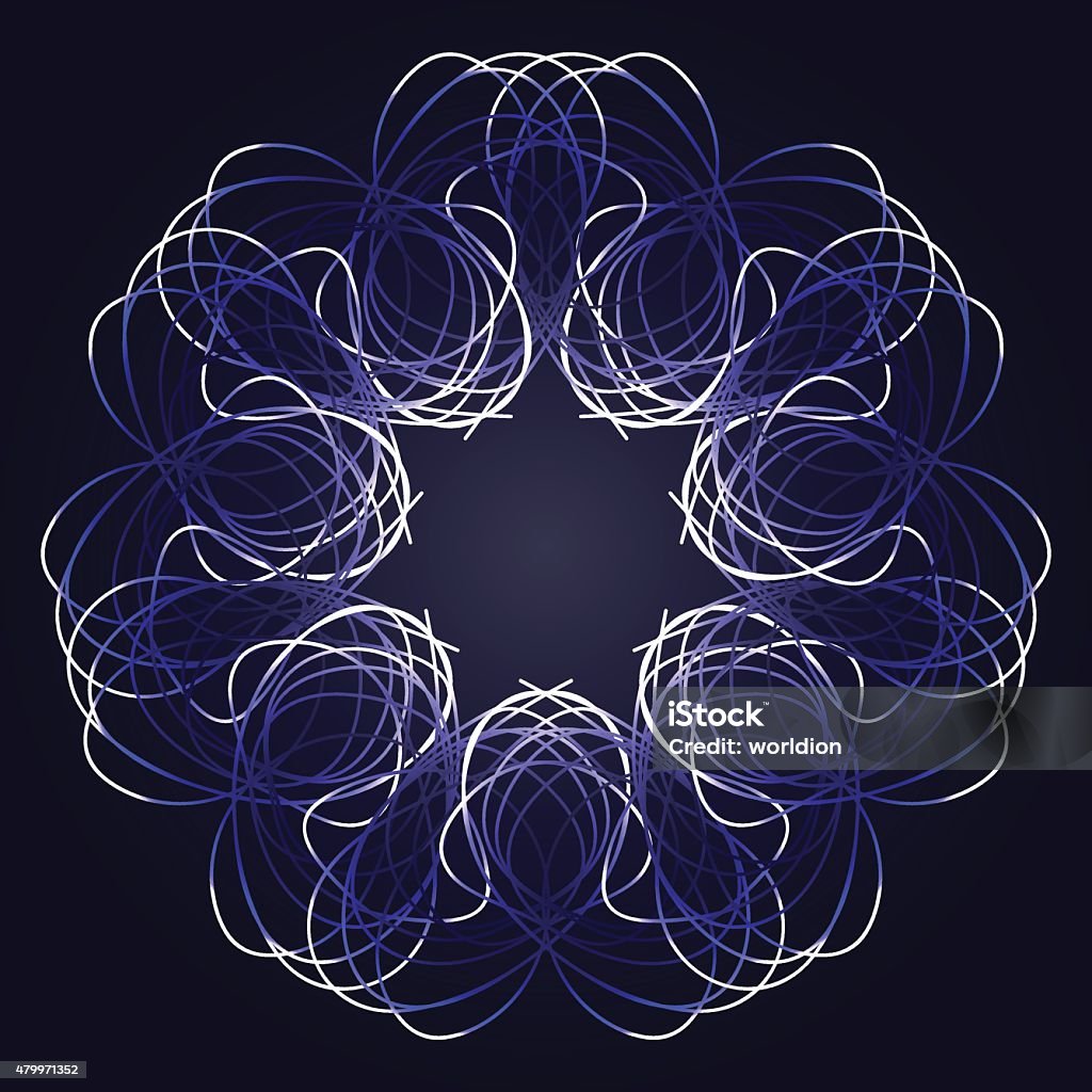Abstract Light Frame Abstract Frame With Light Effect Decoration Vector Background Stock ...