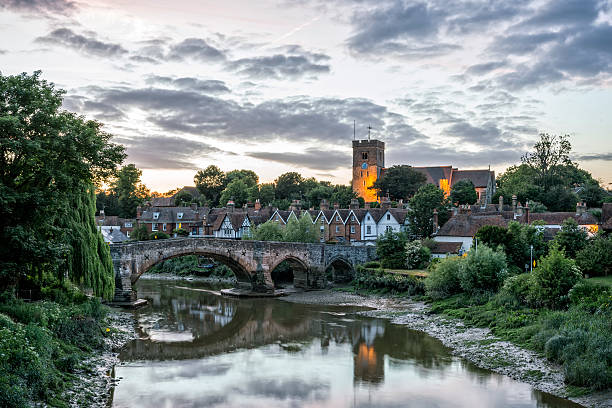 istock English countryside at sunset 479972252