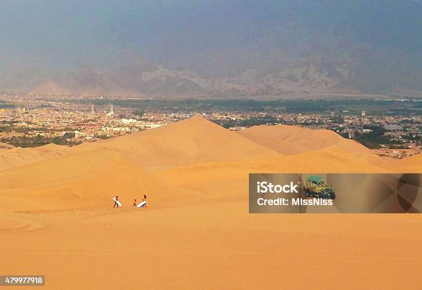 Sand Dunes 01 Stock Photo - Download Image Now - Huacachina, Peru, Sand Dune