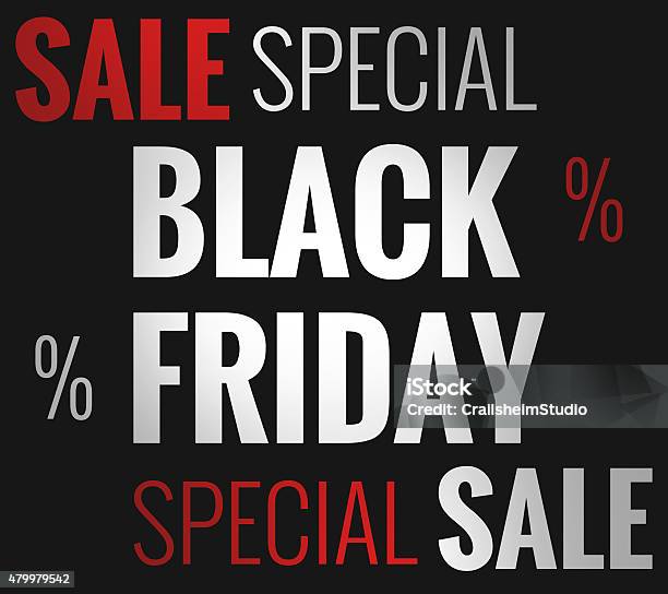 Black Friday Font Stock Illustration - Download Image Now - 2015, Backgrounds, Black Friday - Shopping Event