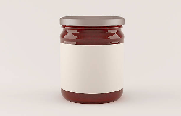 istock jar of jam over white background 479981372