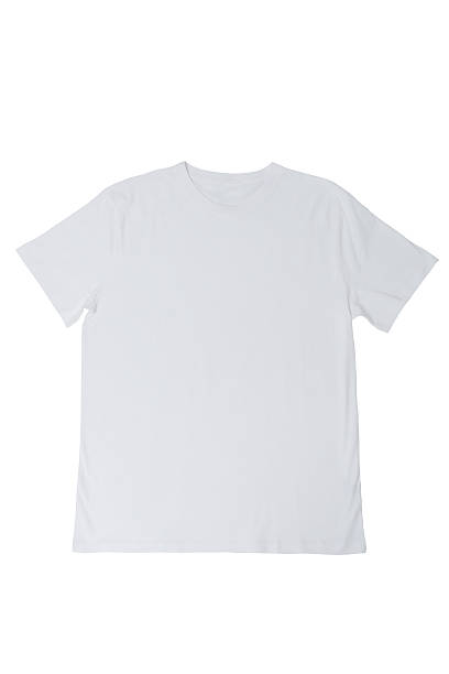 istock White V shape t-shirt, isolated on white background. 479986572