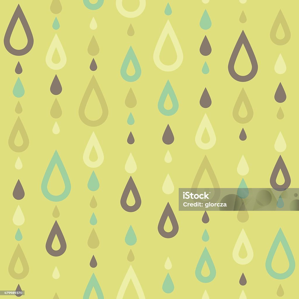 Pattern Drop Shape Drop Seamless Pattern Stock Illustration - Download Image Now - 2015 ...