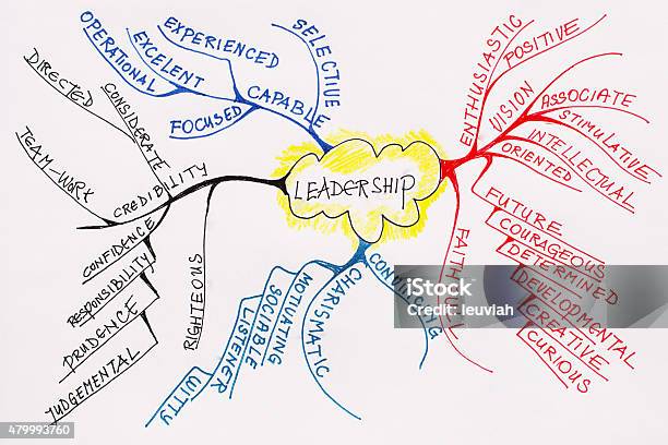 Leader Personality Stock Photo - Download Image Now - Mind Map, Leadership, Characters