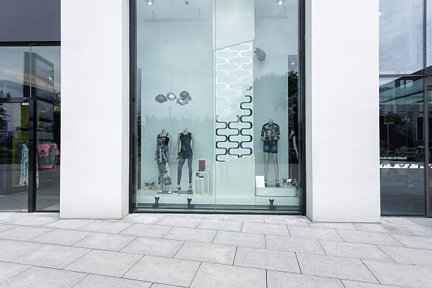 istock Mannequins in fashion shopfront 479997248