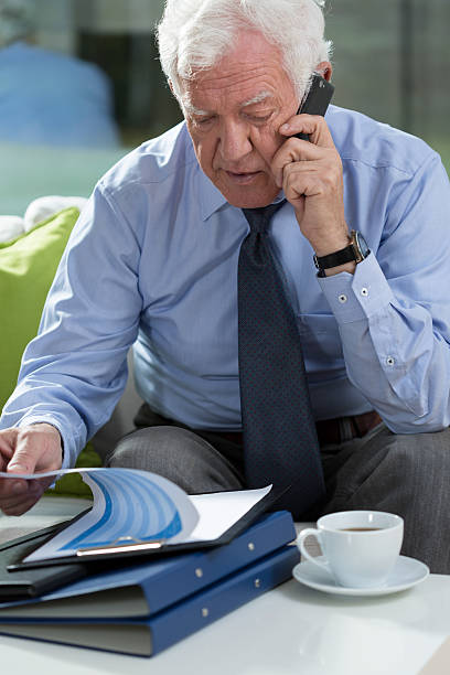 istock Elder businessman talking on phone 479998270