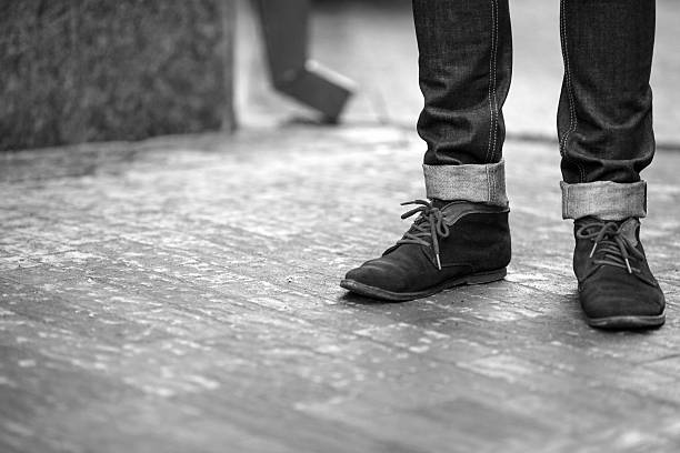 istock Confident man posing in selvedge  jeans 480002262