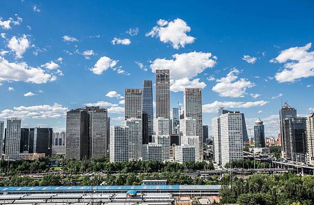 istock Beijing Central Business district buildings 480005560