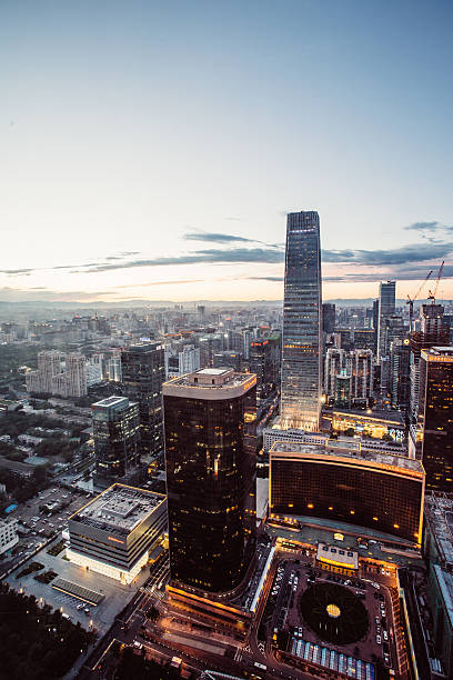 istock Aerial view of Beijing 480005562