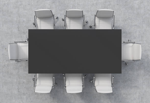 istock Top view of a conference room. 480006630