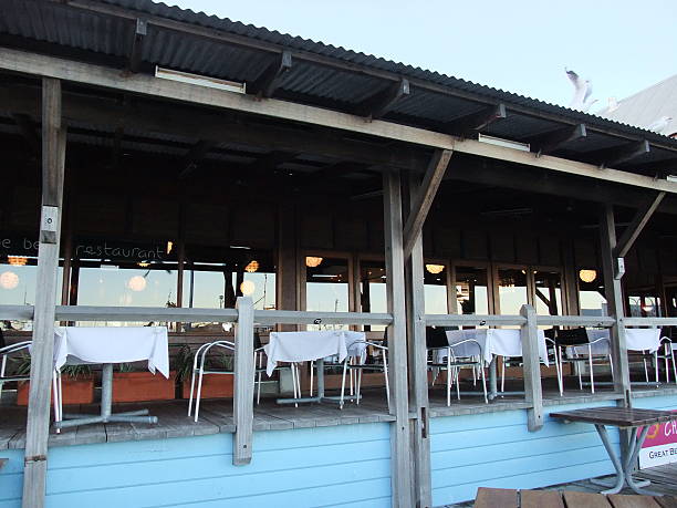 istock Beautiful  restaurant in town 480013080