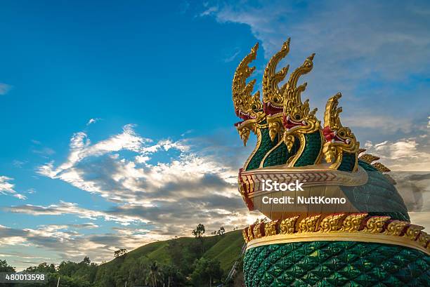 Nagas And Sky Stock Photo - Download Image Now - 2015, Architecture, Asia