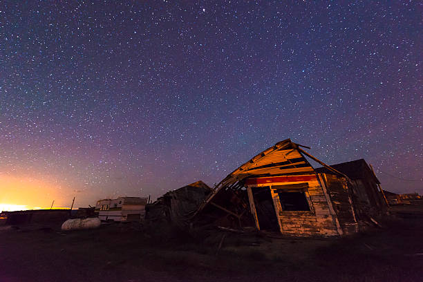 istock Bright Nigh Sky Ghost Town of Cisco Utah 480026270