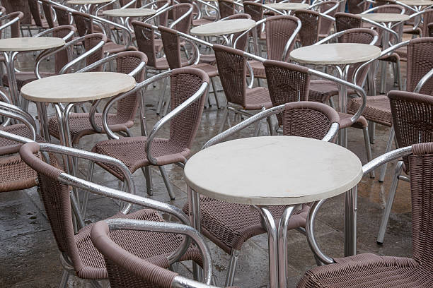 istock Cafe Tables and Chairs, St Marks Square, Venice 480038948