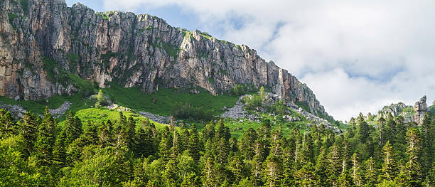 istock Beautiful valley in the Caucasus mountains 480040428
