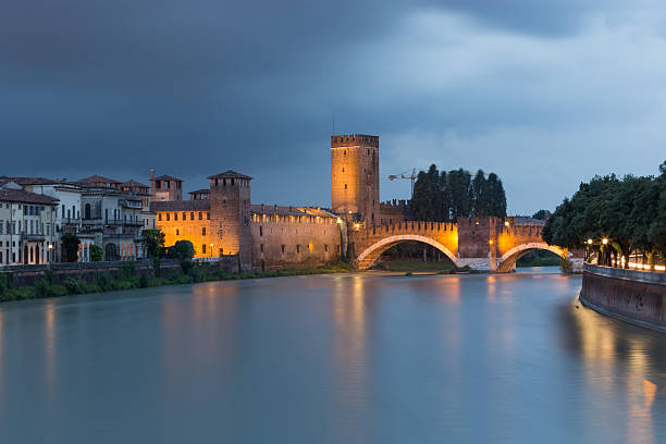 istock Colorful panoramic view of Verona 480061354