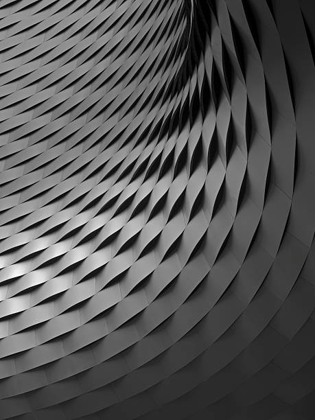 istock Architecture detail, metal slats 480065304