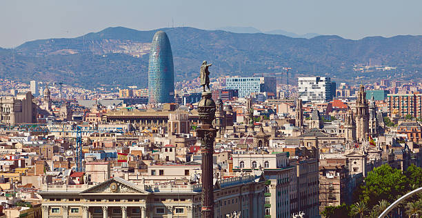 istock Barcelona city and Port. Spain 480066148