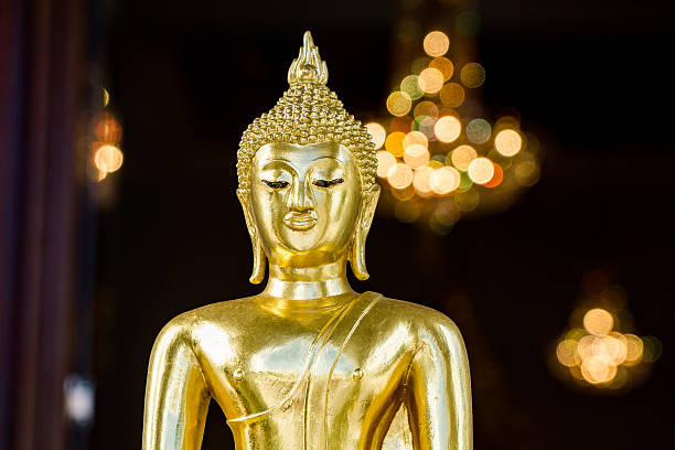 istock Golden buddha at Wat Traimit 480066736