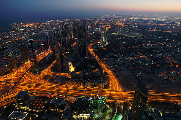 istock Downtown of Dubai (United Arab Emirates) at night 480067343