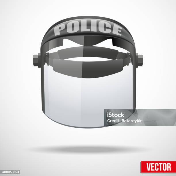Police Mask Colour In Police Protect Mask Vector Stock Illustration - Download Image Now ...
