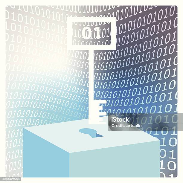 Binary Codes Key Stock Illustration - Download Image Now ...