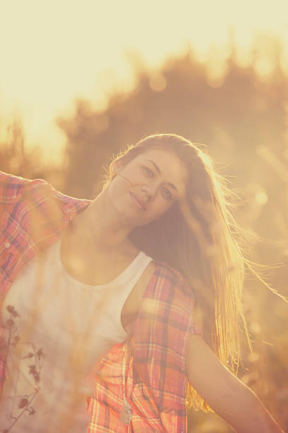 istock Beautiful girl in the park 480071589