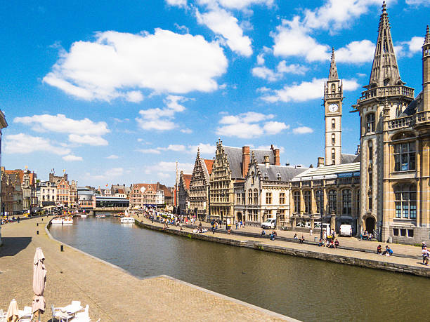 istock Embankment Graslei, Gent, Belgium 480077810
