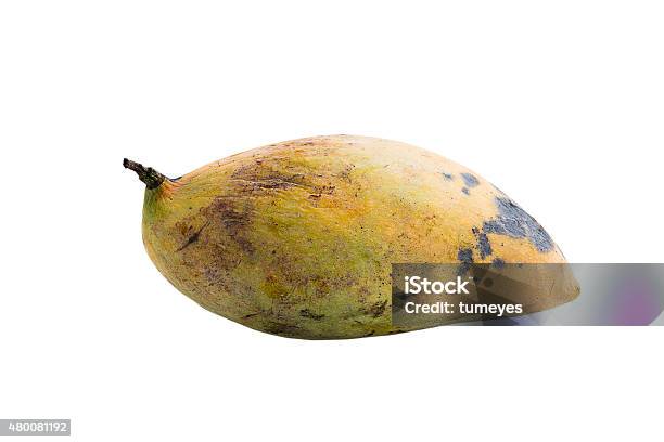 Mango Fruits Ripen And Rotten On A White Background Stock Photo - Download  Image Now - iStock