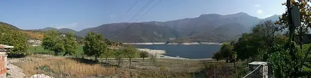 Monastery St. George (Poloshki Monastery). Tikveshko Lake. Macedonia.